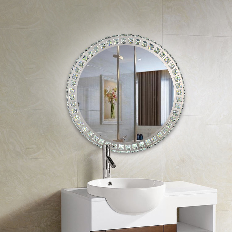 现代水晶浴室镜 6002