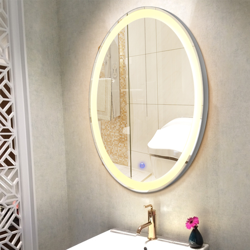 现代铝材浴室镜 2019圆形