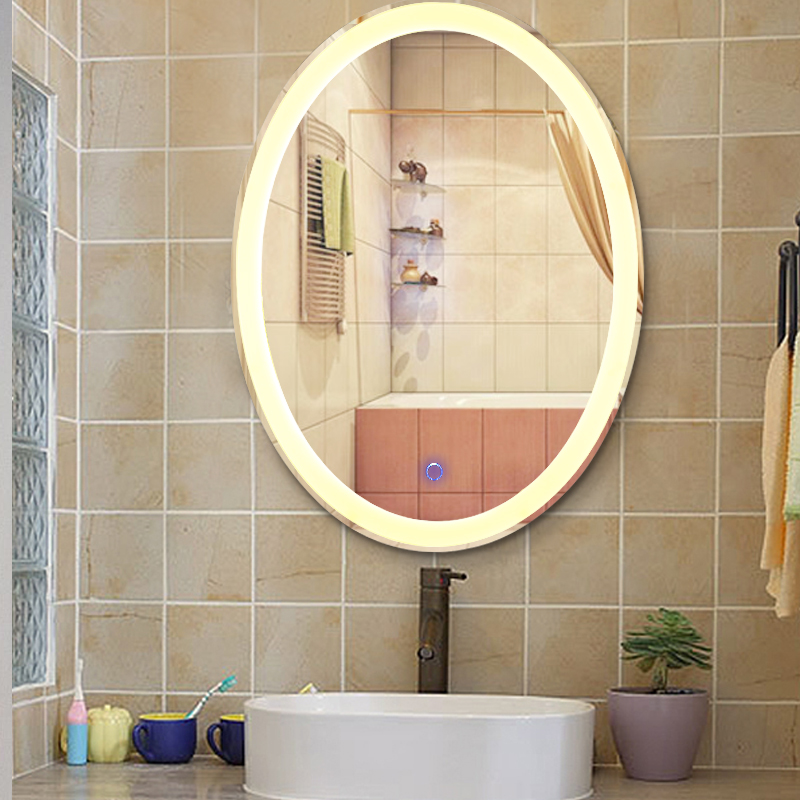 现代铝材浴室镜 2019圆形